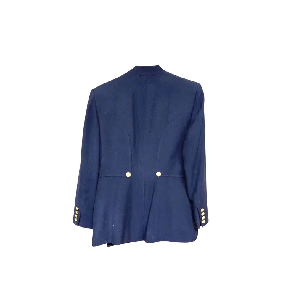 Ralph Lauren Worsted Wool Double Breasted Military Jacket Blazer. Size: 8P - Picture 2 of 7